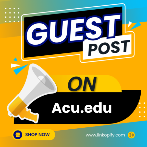 Guest Post on acu.edu